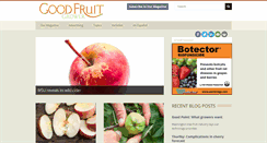 Desktop Screenshot of goodfruit.com